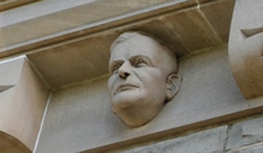 University College bust of Claude Bissell