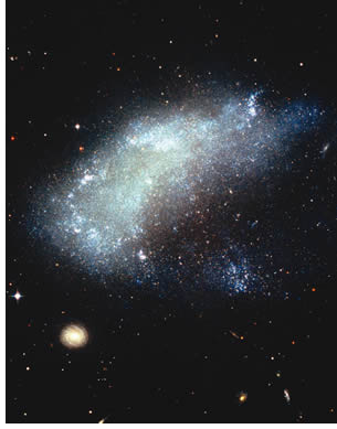 Photo of a galaxy