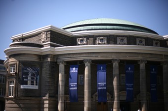 Photo of Convocation Hall.