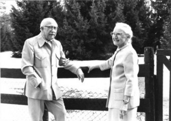 Fred and Norah Urquhart. Photo: courtesy U of T Archives