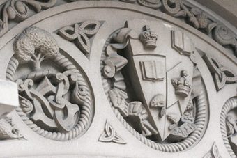 Photo of University of Toronto coat of arms
