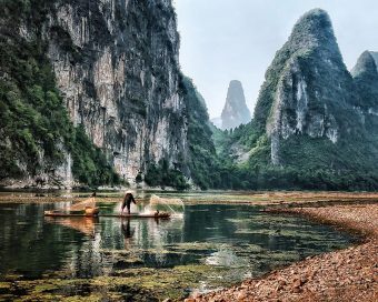 Places/Things Winner: “Fishing at Li River” by Theodore Lo