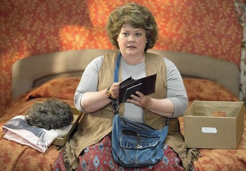 Melissa McCarthy's character in Spy, undercover as Carol Jenkins.