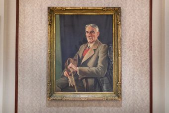 Portrait of John Edgar McAllister in the Galbraith Building