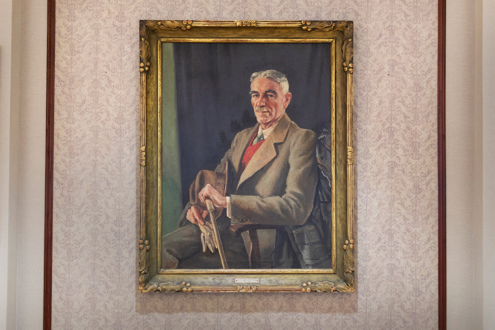 Portrait of John Edgar McAllister in the Galbraith Building