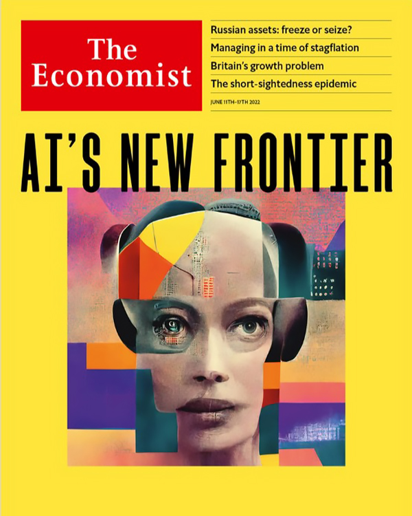Cover of the June 11, 2022 issue of The Economist, 